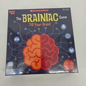 Scholastic The Brainiac Game Fill Your Brain Science Math Arts Reading World